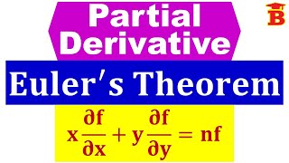 Homogeneous Functions and Euler's Theorem - Partial Derivative