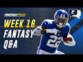 FantasyPros Live: Week 16 Q&A with Mike Tagliere (2020 Fantasy Football)
