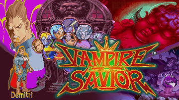 Demitri - Vampire Savior (Arcade)