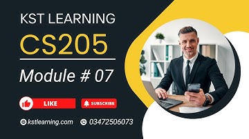 CS205 Short Lecture 7 | Module 7 | Information Security | CS205 Short Lectures
