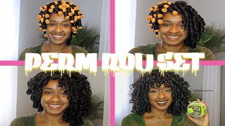 MY FIRST SUCCESSFUL PERM ROD SET | FT. TALIAH WAAJID GREEN APPLE &amp; ALOE COLLECTION