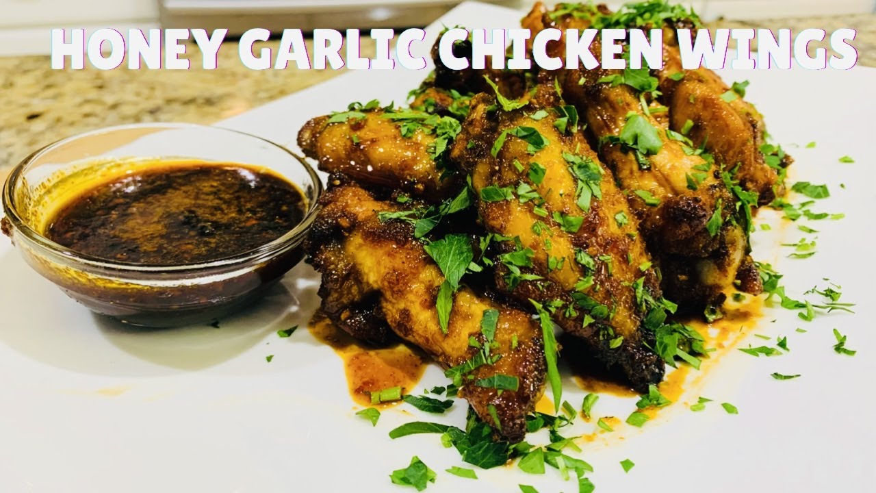 honey garlic chicken wings recipe oven baked honey garlic chicken