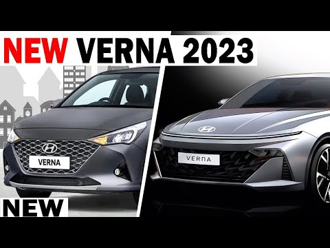 NEW HYUNDAI VERNA HYBRID | 2023 Facelift, Features, Price, Detail ...