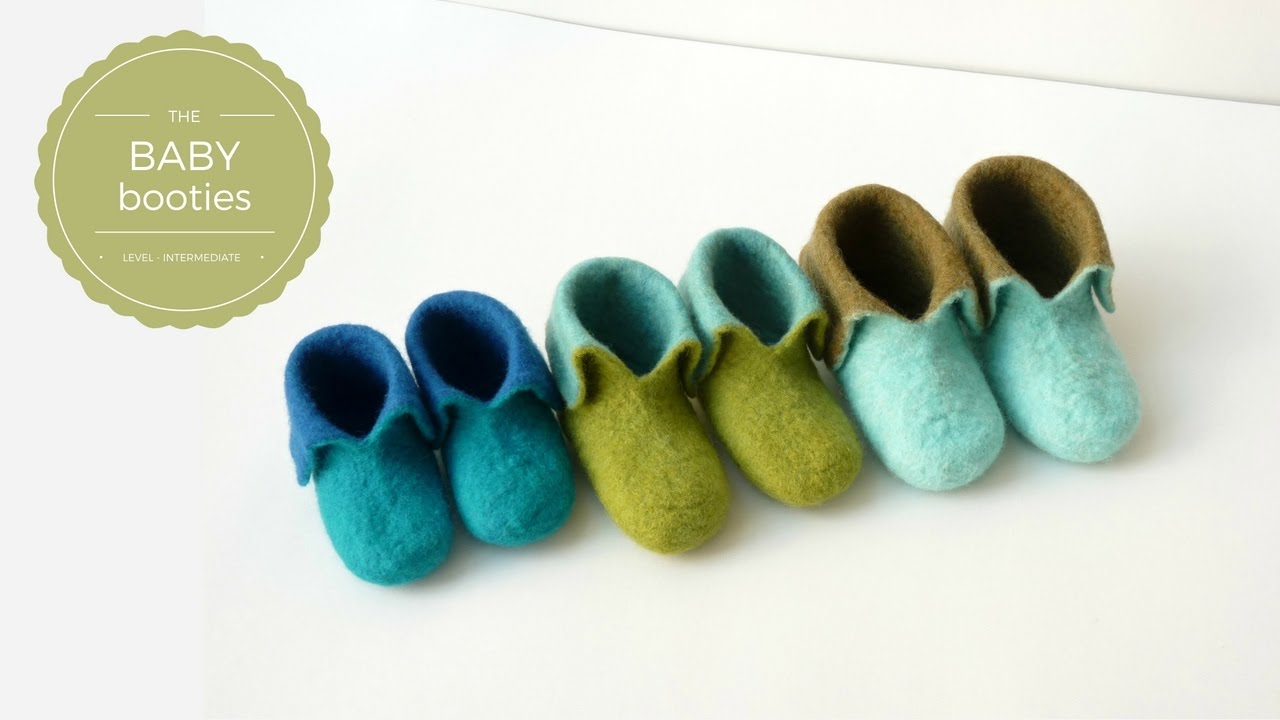 Felt Baby Shoes - Introduction - YouTube