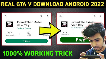 How to Play GTA 5 on Android 2022 | Download GTA V | 100% Working  Trick 🤩