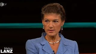 Markus Lanz (ZDF): Sahra Wagenknecht (Linke) spricht über den Mordfall Lübcke und Angst