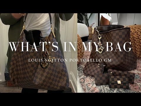 WHAT'S IN MY BAG  LOUIS VUITTON GRACEFUL MM 