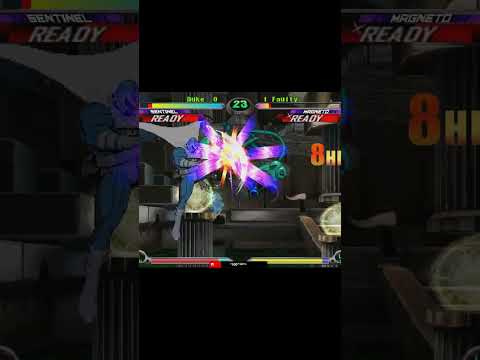 MvC2 [CTD24]: CF George - Magneto Double Assist (IM Repulsor Blast) to Rom 26 hit Combo .:4.11.26:.