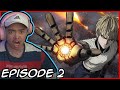 GENOS THE LONE CYBORG!! One Punch Episode 2 Reaction