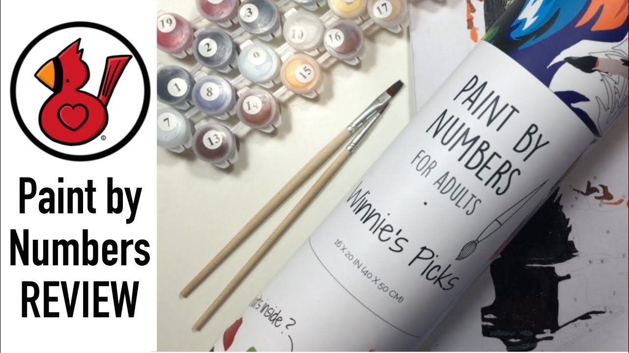 Review: Adult Paint by Numbers from Winnie's Picks - Twin Mummy