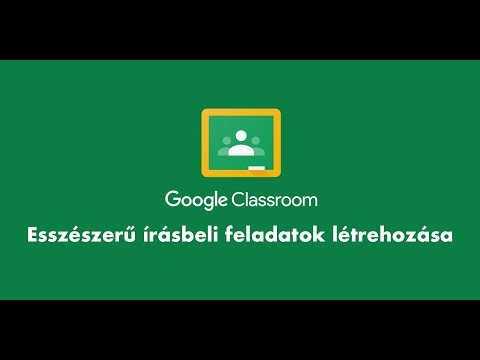 Video Google Classroom használata - 2. rész - Feladatok... - youtube