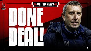 BREAKING: Jason Wilcox To Manchester United CONFIRMED!