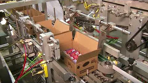 KCP300 25 High Speed Top Load Case Packer Pick and Place - Kraken Automation