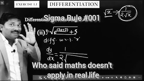 Who said maths doesn