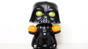 HALLOWEEN DARTH VADER Super Funko Pop review