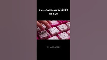 ASMR l 용과 키보드 타건 리얼사운드 Dragon Fruit Keyboard Typing | Real Sound