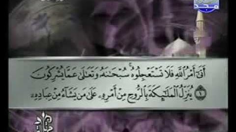 016 An-Nahl سورة النحل الشيخ توفيق الصائغ