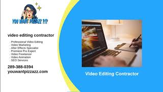 We will help you when are looking for a video editing contractor.
editors generally responsible and assembling recorded raw materia...