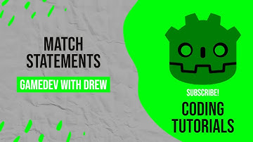 Match Statements | GDScript Tutorial | GameDev with Drew