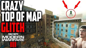 Modern Warfare 3 BEST WORKING Top Of Map Glitch On Skidrow Zombies Mutation In One Video