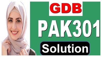 Pak301 gdb solution|| Pak301 gdb solution spring 2020|| Pak301 gdb solution file|| Student Life