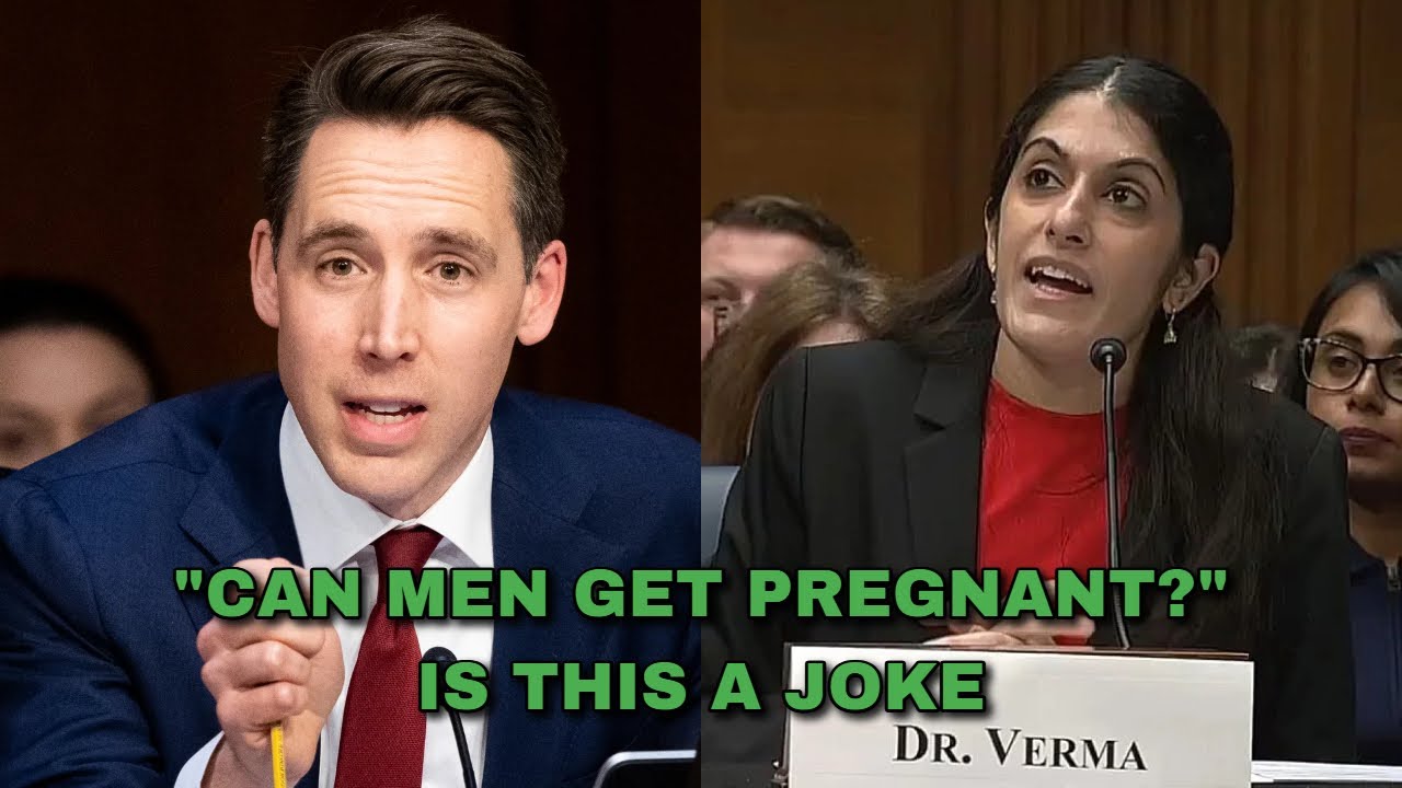 Can Men REALLY Get Pregnant? | Hawley Grills Liberal Doctor In Brutal ...