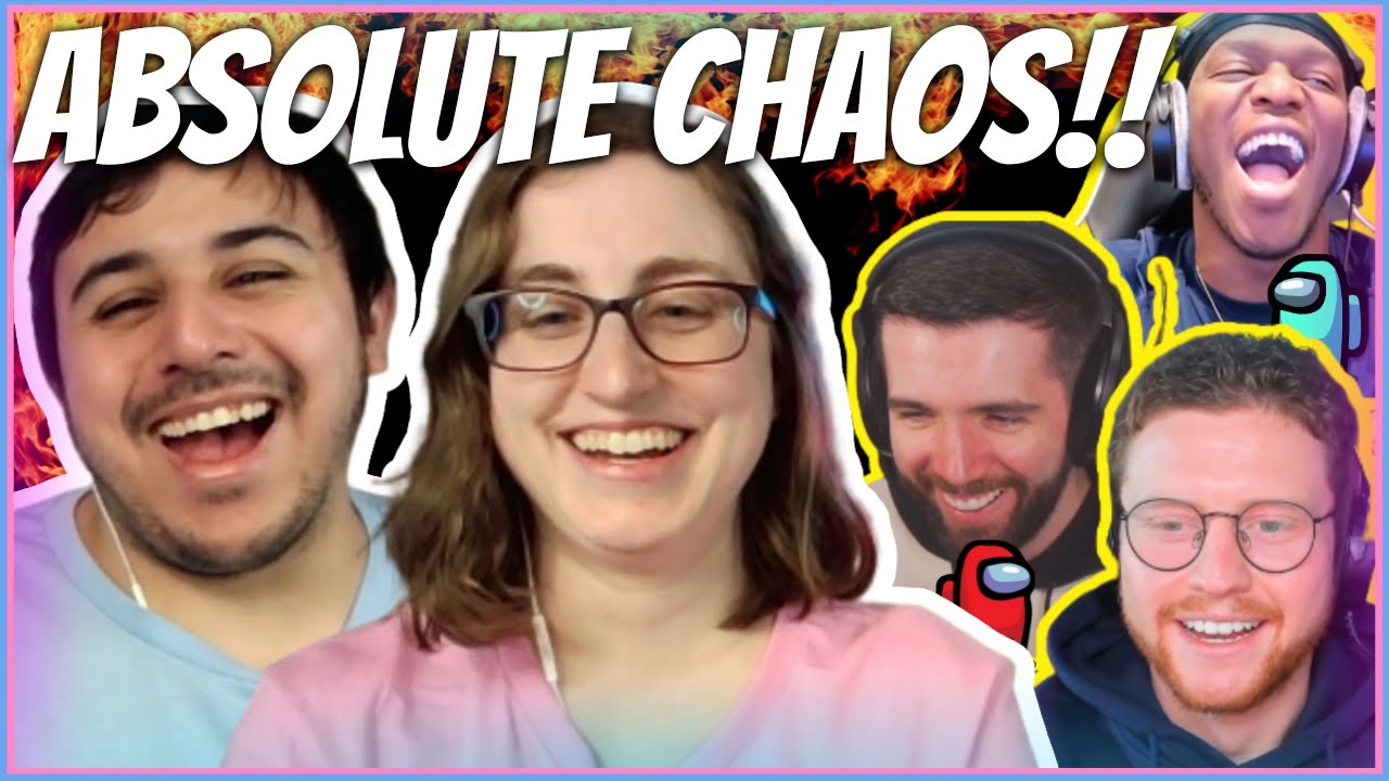 Sidemen - CHAOTIC TROLLING in Among Us Proximity | Eli and Jaclyn REACTION!!