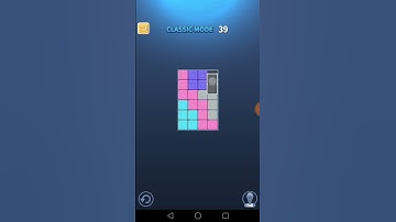 Block Puzzle King Classic Level 39 Walkthrough Solution