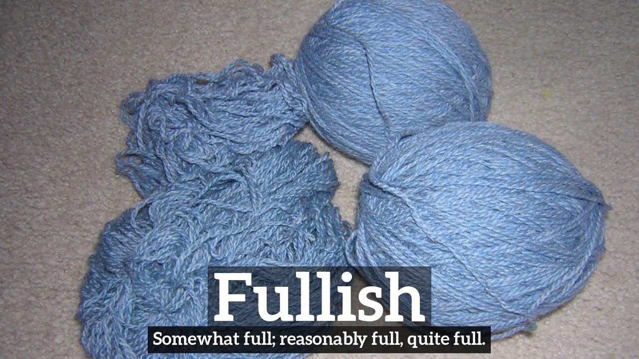 How to Say Fullish in English? | What is Fullish? | How Does Fullish ...