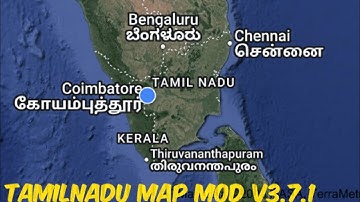 How to Activate Tamilnadu Map Mod in Bus simulator Indonesia In Tamil #bussid #newmapmod
