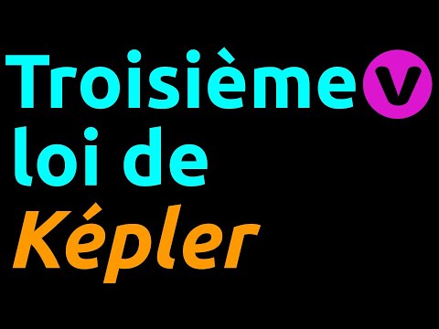 Vidéo: Quel est l'autre nom de la troisième loi de Kepler ?