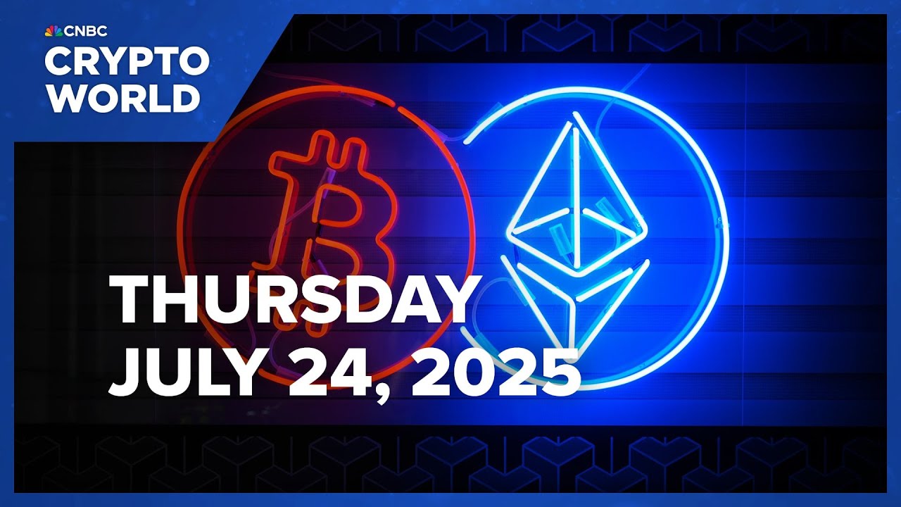 Ether rises 2% and bitcoin inches back above $119,000: CNBC Crypto World