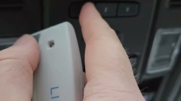 Programming Homelink garage opener on Chevy Tahoe