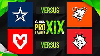 ESL Pro League Season 19 - PLAYOFF - Complexity vs Virtus.pro | G2 Esports vs MOUZ