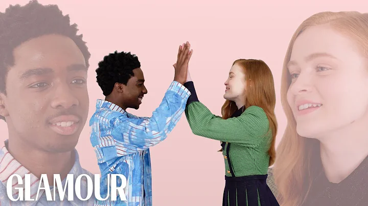 Stranger Things' Caleb McLaughlin and Sadie Sink T...