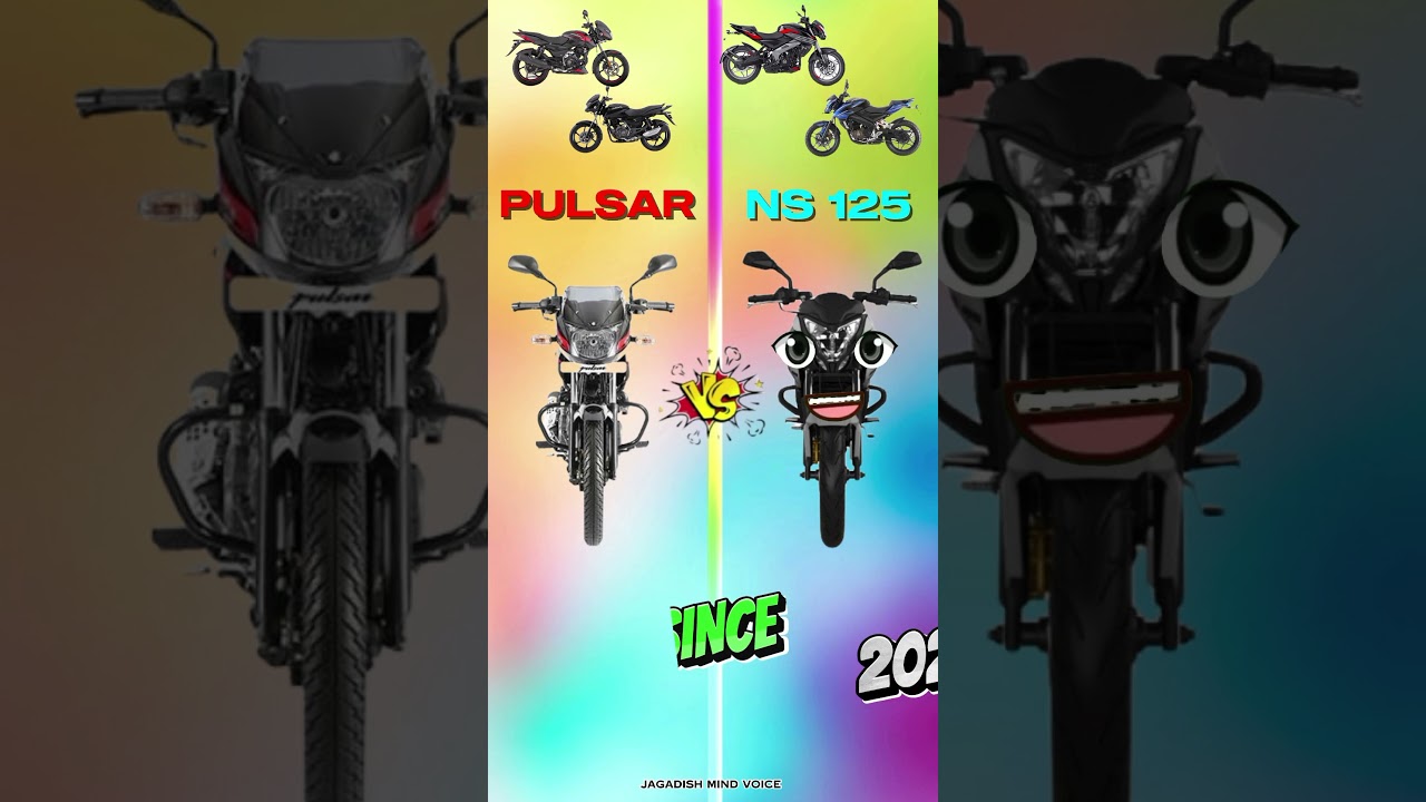 PULSAR🤜🏻🤛🏻NS125 #trending #pulsar125 #vs #ns125 #comparison #shortsfeed #bajaj #india #tamil #shorts