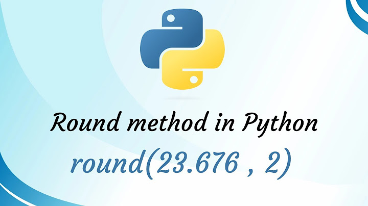 Apa itu round di python?