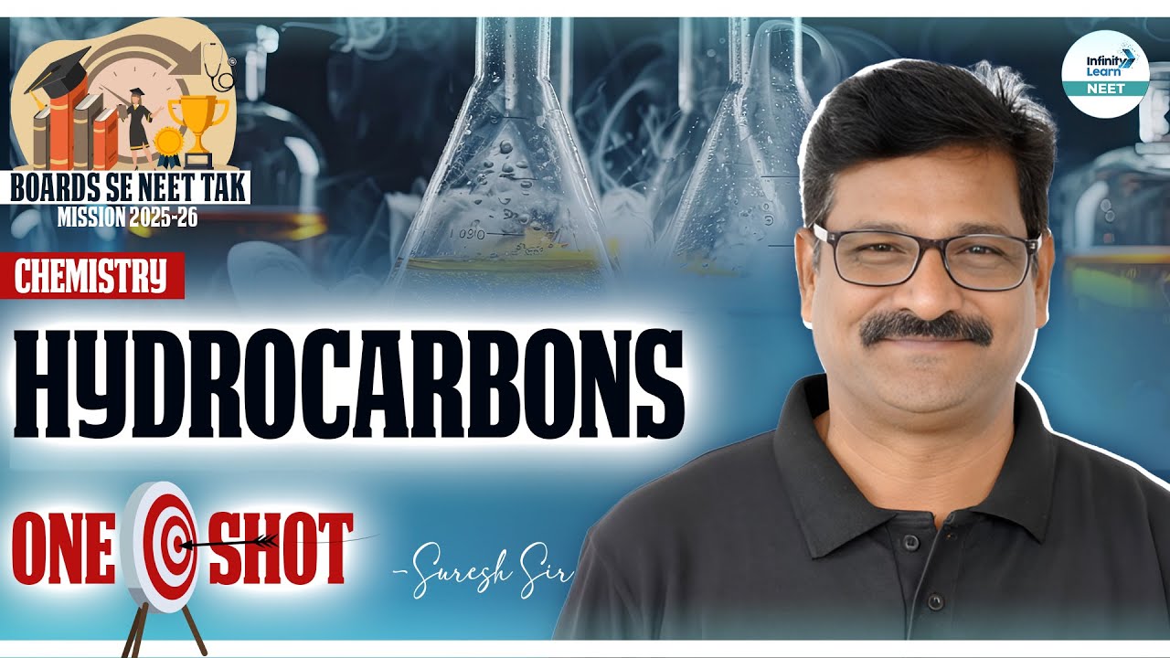 Hydrocarbons ONE SHOT | NEET Chemistry 2026 Complete NCERT Class 11 ...