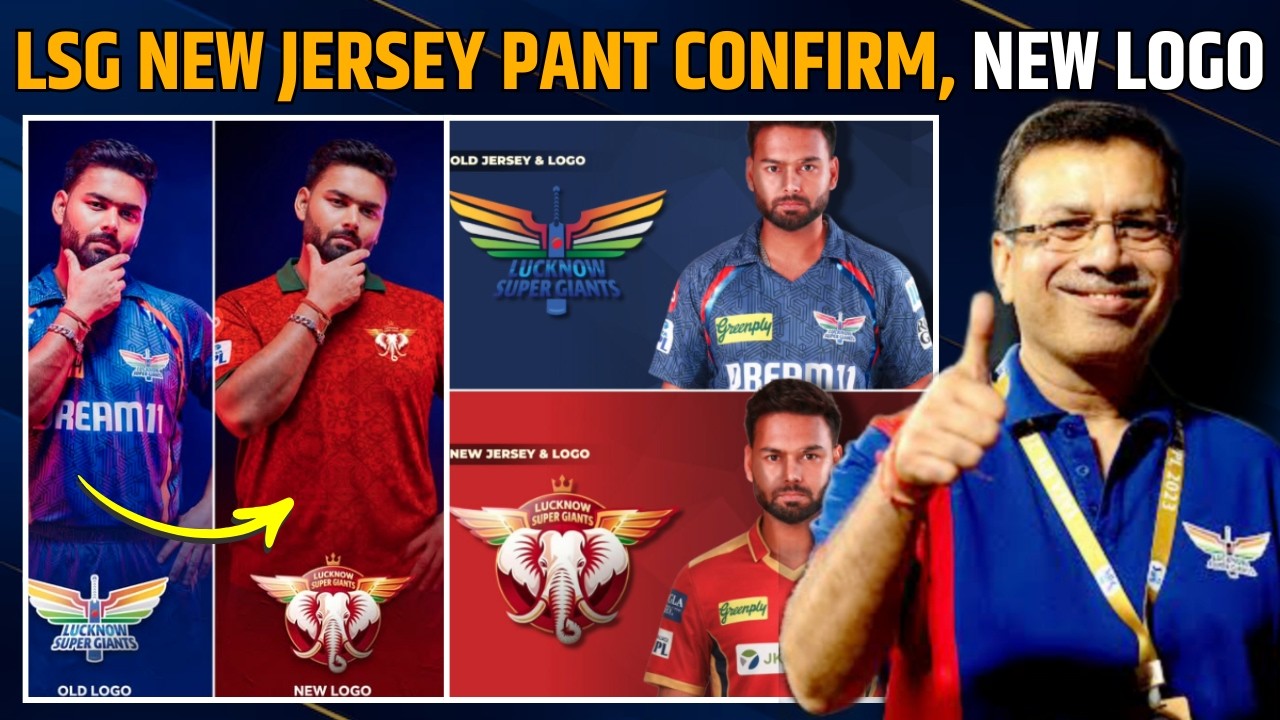 IPL 2026 LSG: RISHABH PANT AND SANJIV GOENKA CONFIRM HIS NEW JERSEY AND LOGO FOR NEW SEASON.