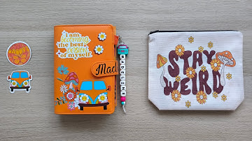 60s Hippie Binder | Saving Is Groovy | Savings Challenge Randomizer | Minis | Tinies | Scratch Offs