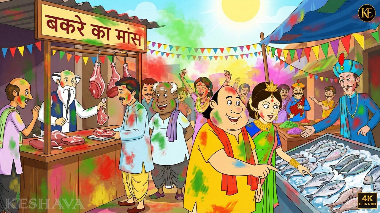 গোপাল এবং রানী হোলি উৎসবের জন্য জড়ো হন | Gopal Bhar - গোপালভাঁড় | New Episode 2026