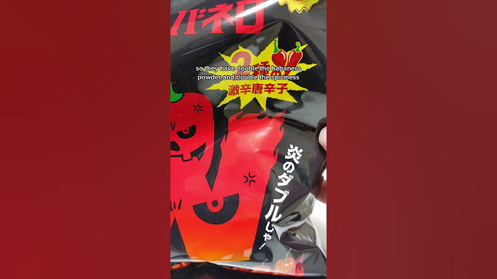 Japan's best spicy snack! #shorts