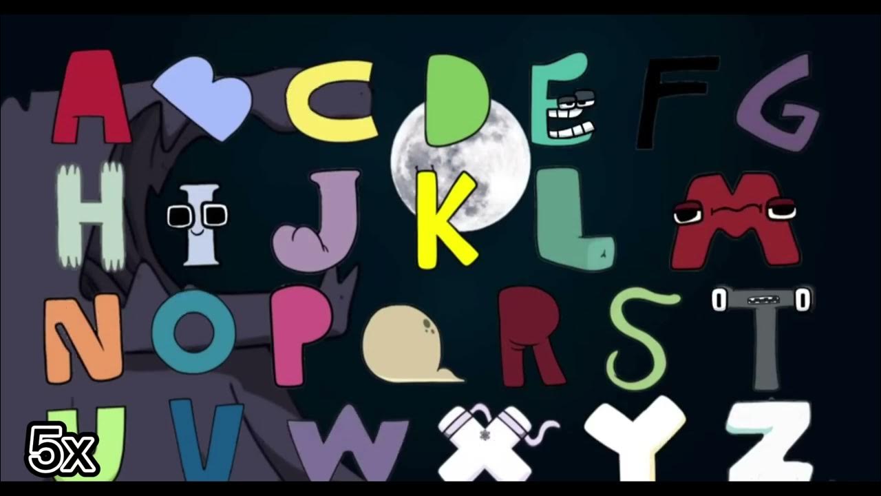 Alphabet Lore But Faceless Animations 