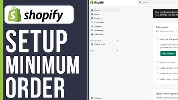 How to Setup Minimum Order Quantity on Shopify Store (2025)