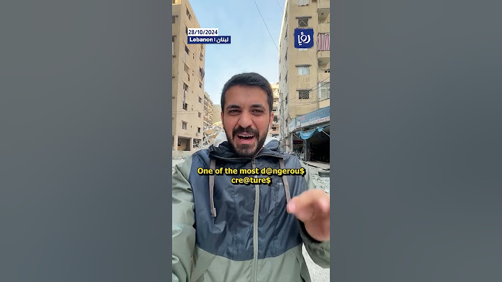 Lebanese man talks about 'Israeli' soldiers #trending