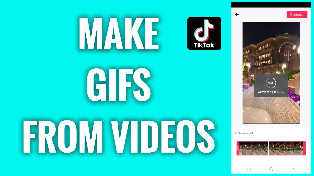 How to Make a GIF from a TikTok Video