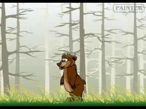 Мультфильм про медведя неудачника