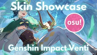 osu! - Genshin Impact Venti skin showcase osu! - Genshin Impact Venti skin showcase