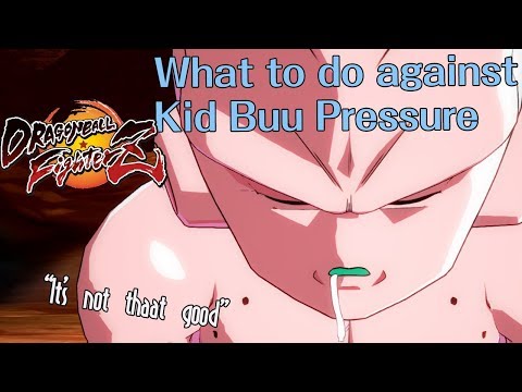 DBFZ - What to do against Kid Buu's Mystic Ball Pressure