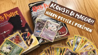 Libri Harry Potter e Pack Opening Pokémon - I MIEI ACQUISTI DI MAGGIO!!